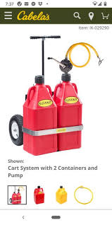 Maybe you would like to learn more about one of these? Flo Fast Professional Model Pump 2 Gasoline Containers And Cart System Bass Pro Shops