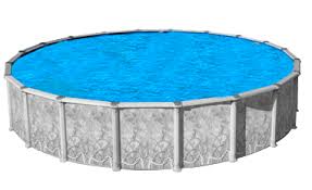 It's 216 inches (18 feet) in diameter and 48 inches deep with. National Pool Wholesalers Above Ground Pool Information