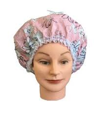 Satin Secret Satin Lined Shower Cap Diane Andrea