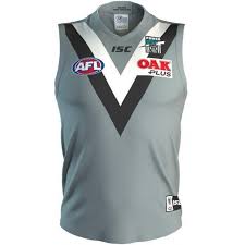 Port adelaide has confirmed the design of its guernsey for this year's sir doug nicholls round was plagiarised from an indigenous artist, but she has backed the club wearing it. Guernsey Leak Port Adelaide Will Wear A Silver Guernsey In Next Year S Jlt Afl