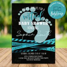 Now let's dig into all of the different options and types of by mail baby shower invitations on this page. Printable It S A Boy Virtual Baby Shower Invitation Diy Bobotemp