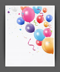 Fundo De Baloes Coloridos Para Cartao De Feliz Aniversario Palloncini Auguri Di Buon Compleanno Buon Compleanno