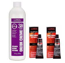 I bought this as it was designed for dark hair my hair is almost black.i also didn't order developer and risked it by buying a normal box dye by loreal and using the developer in. Buy Loreal Hicolor Hilights For Dark Hair Only Copper Red 2 Pack With 16 Oz Oreor Creme 30 Developer Combo Deal In Cheap Price On Alibaba Com