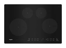 When the safety lock is activated, the cooktop has only limited functions: 30 Inch Induction Cooktop Black Wci55us0jb Whirlpool