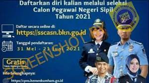 .pegawai negeri sipil (cpns) dan pegawai pemerintah untuk perjanjian kerja (pppk) nonguru 2021. Cek Fakta Benarkah Pengumuman Cpns Kemenkumham Dan Link Pendaftaran Sudah Dibuka