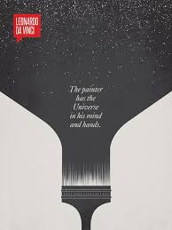 Poster Quote Literary Quote Art Print Minimalist Poster Etsy Quote Posters Artist Quotes Leonardo Da Vinci