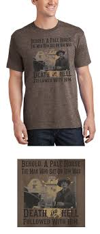 The book was purportedly a manifesto for the militia movement at around the time that timothy mcveigh and terry nichols were tried for mass murder in the oklahoma city bombing. Revelations T Shirt Wild West Mercantile