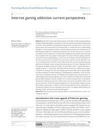 › senior brain games free online. Pdf Internet Gaming Addiction Current Perspectives