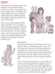 Character Education And Life Skills Grade 5 Lesson 10 Two Brothers 5 Stories With Moral Lessons English Stories For Kids Reading Comprehension Lessons