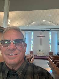 I'm getting ready to deliver the message at Our Saviour's Evangelical  Lutheran Church in Cannon Falls. This is like my tenth time sharing here  and my second time in the last month!