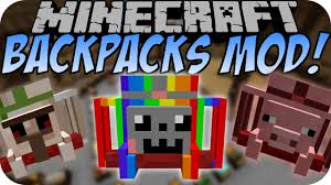 Disney, fortnite, game of thrones, harry potter, minecraft Minecraft Backpack Mod Adventure Backpack Deutsch Youtube