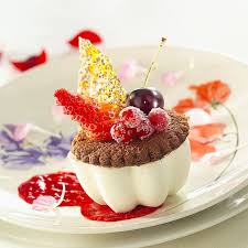 Fleurs Satin Et Leur Croustillant De Sesame Et Pavot Guy Demarle Recette Dessert Desserts Demarle Recette