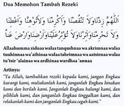 Rasulullah pernah berdoa kepada allah agar rezeki beliau dipermudah. Beshara On Twitter Doa Memohon Untuk Ditambahkan Rezeki Http T Co Lvqshkkmms