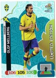 Som värdnation fick man äran att öppna mästerskapet i matchen mot frankrike på råsunda. Olof Mellberg Em Euro 2012 Sverige Panini Adrenalyn Xl Limited Edition Sportzor