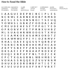 Helps to build bible navigation skills & introduces kids to 150 beloved verses in the bible. Online Bible Word Search Printable Pages Hubpages