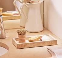 Amazon.com: Navaris Travertine Decorative Tray - Durable ...