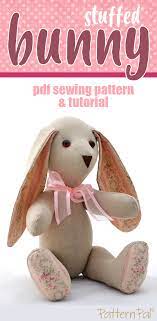 Floppy Eared Bunny Sewing Pattern Stuffed Animal Pattern Etsy In 2021 Soft Toy Patterns Stuffed Animal Patterns Rabbit Soft Toy