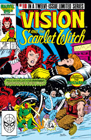 The following contains minor spoilers for wandavision episode 7, breaking the fourth wall, now streaming on disney+. Vision And The Scarlet Witch 1985 10 Comic Issues Marvel