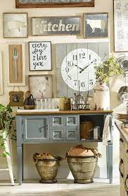 Farmhouse kitchen wall décor with open shelves. Unique Kitchen Art Ideas Novocom Top
