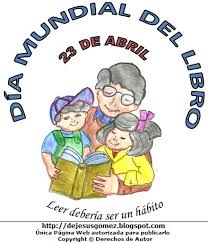 Regalar un libro a los peques. Pagina Educativa Madre Creativa Dibujo Del Dia Mundial Del Libro A Color