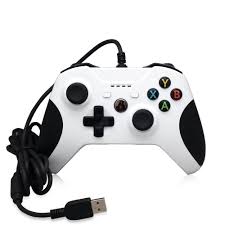 Dobe Dual Vibration Function Usb Port Wired Gamepad Controller With 4 Led Indicators 3 5mm Audio Jack For Xbo Xbox One Video Games Xbox One Xbox One Controller