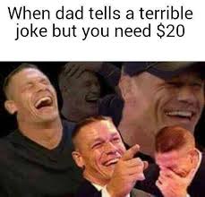 A merry heart makes good like a medicine and we've got hundreds of funny jokes below to get you laughing. Spriggy On Twitter Dad Jokes Save Your Kids From Dad S Terrible Jokes Give Them Spriggy And They Can Make Decisions About Responsible Money Management S Https T Co Ekwi4dgatg