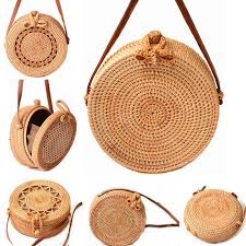 Pin On Straw Bamboo Bags