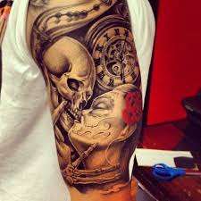 And Evoke Everlasting Love Skull Couple Tattoo Sugar Skull Tattoos Tattoo Sleeve Men