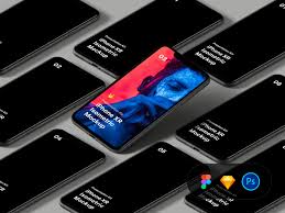 Highest quality mockups for photoshop, sketch, and figma. Iphone Xr Isometric Mockup Free Figma Resource Figma Elements