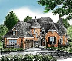 Plan 17587lv Charming European House Plan With Circular Stair French Country House Plans French Country House European House