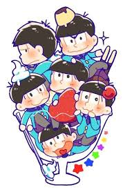 Osomatsu San Osomatsu Karamatsu Choromatsu Ichimatsu Jyushimatsu And Todomatsu Anime Anh Em