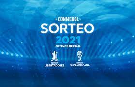 Os duelos serão definidos em sorteio na sede da conmebol apenas após o término da fase de grupos. Bynyhapkp0grkm