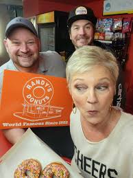 The donuts are here! Thanks Randy's Donuts. iHeartRadio
