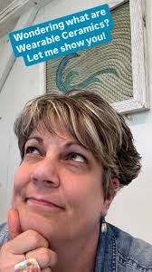 Did you know???, That wearable ceramics are small pieces of stoneware clay  that are hand built ✋🏼and hand glazed 🖌️ then fired twice in a kiln. Then  these pieces are incorporated into the jewelry ...