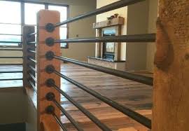 We have be using a lot of black pipe accents in our log home build. Found On Bing From Winduprocketapps Com Indoor Railing Diy Stair Railing Modern Stair Railing