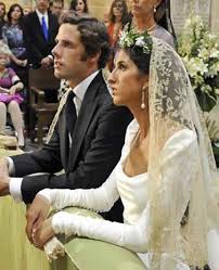 Red Carpet Wedding Javier Martinez De Irujo And Ines Domecq Red Carpet Wedding Bridal Veils And Headpieces Red Carpet Wedding Wedding