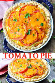 Southern Tomato Pie Recipe Tomato Pie Southern Tomato Pie Recipes