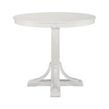 Shop for white counter height tables online at target. Homelegance Dining Tables Samuel 5747w 36rd Round Counter Height Table Antique White Round From Bellagio Furniture