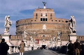 Bridge Of Angels Rome Italy Italien Ewige Stadt Rom