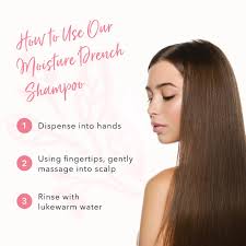 Made with supremely hydrating aloe vera, . Moisture Drench Shampoo Vitabella
