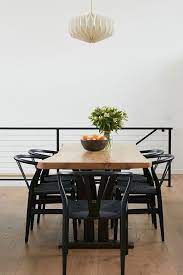 Dining Room Makeover With New Lighting Table And Seating Black Dining Room Chairs Scandi Dining Room Modern Dining Table Black