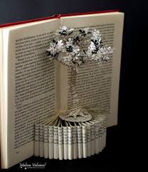 Livre Papier Art Sculpture Arbre De Vie Arte Della Carta Arte Del Libro Libro Scultura