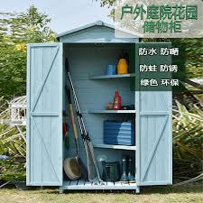 Waterproof outdoor storage cabinet with shelves. Beli Outdoor Waterproof Garden Storage Cabinet Pada Harga Terendah Lazada Com My