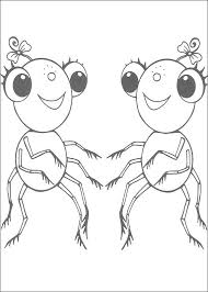 Kids N Funcom Coloring Page Miss Spider Miss Spider