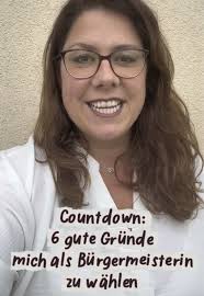 6 gute Gründe, mich als Bürgermeisterin für Bornheim zu wählen.💪🏻 Bis zum  Wahltag am 14.09.2025 gibt es hier jetzt jeden Tag einen von sechs guten  Gründen, mich zu wählen.🤗 Los geht es mit Grund ...