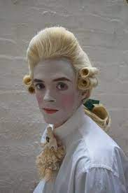 18th Century Mens Wig And Makeup Istoricheskij Makiyazh Pinterest 18th Century Wig And Makeup