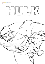 Hulk coloring page from hulk category. Hulk Coloring Pages 110 Best Images Free Printable Raskrasil Com