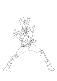Lightning superman (電光超人 denkō chōjin) thunder gridman: Kamen Rider Agito Coloring Page By Aimanyazam On Deviantart