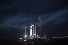 A spacex spacecraft carrying four astronauts soared into outer space — marking the kick off of what nasa hopes spacex sends first full team of astronauts to space. Trump To Attend Elon Musk S Spacex Launch In Florida Next Week Politico