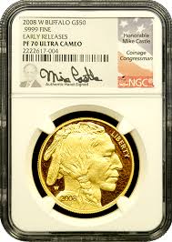 About $50 gold buffalo (proof) proof $50 american buffalo gold coins have been minted since 2006 and are popular collectibles that enjoy significant crossover appeal with precious metals investors. Reverese Proof American Gold Buffalo Coins